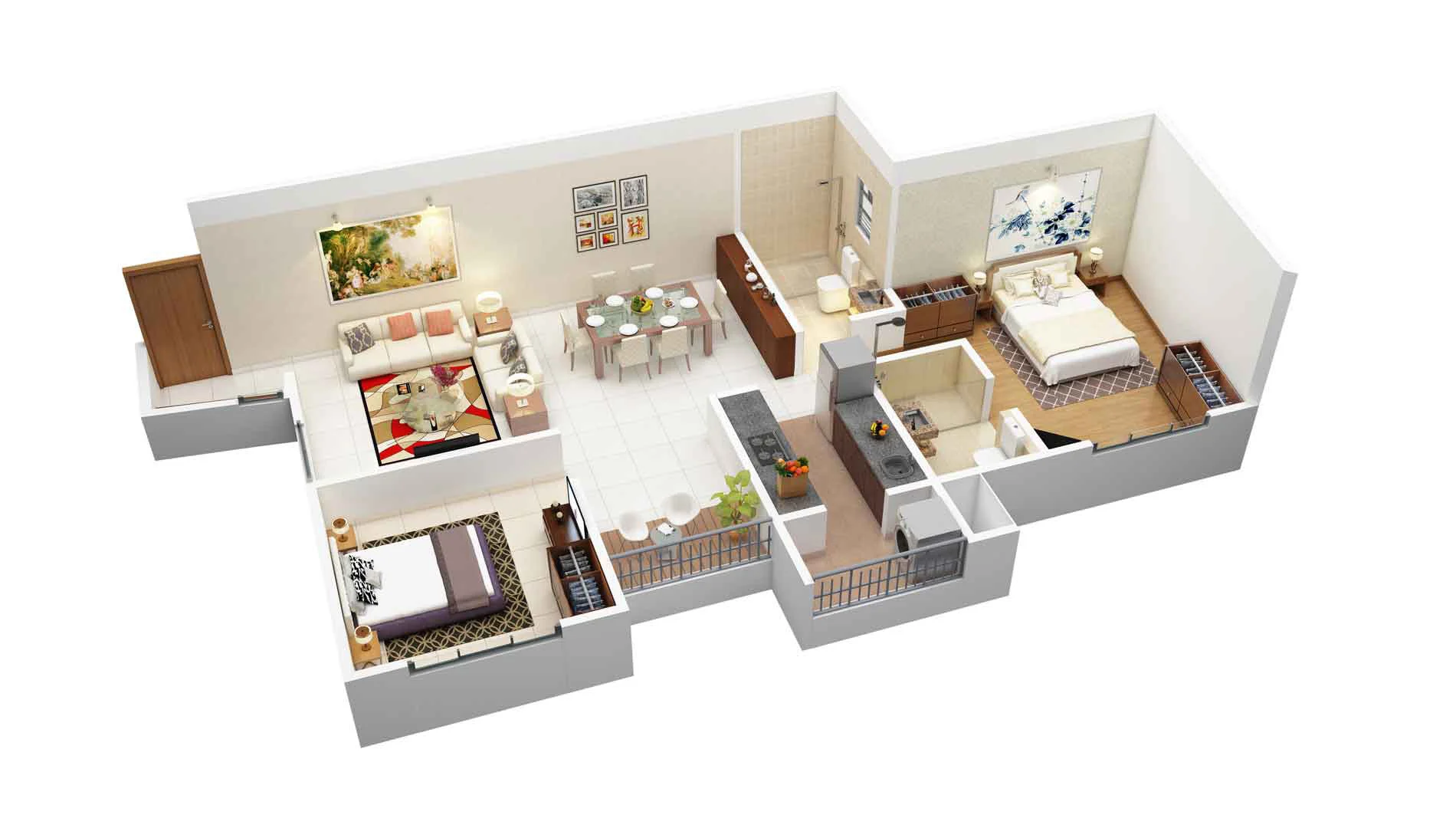 Arete Homes 3D Floor Plan Arete Homes 3D Floor Plan