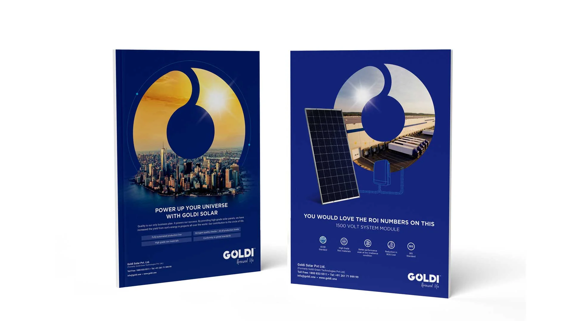 Goldi Flyer Design