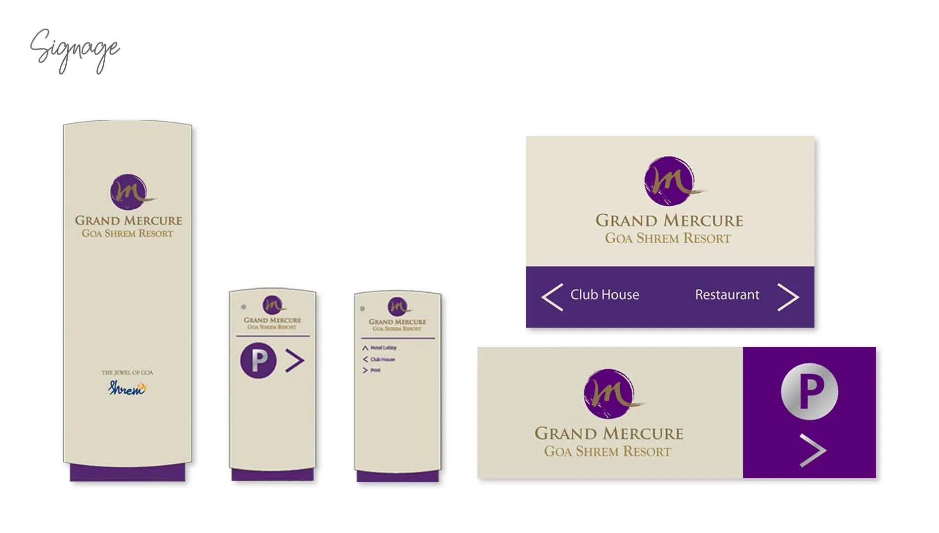Grand Mercure Signage