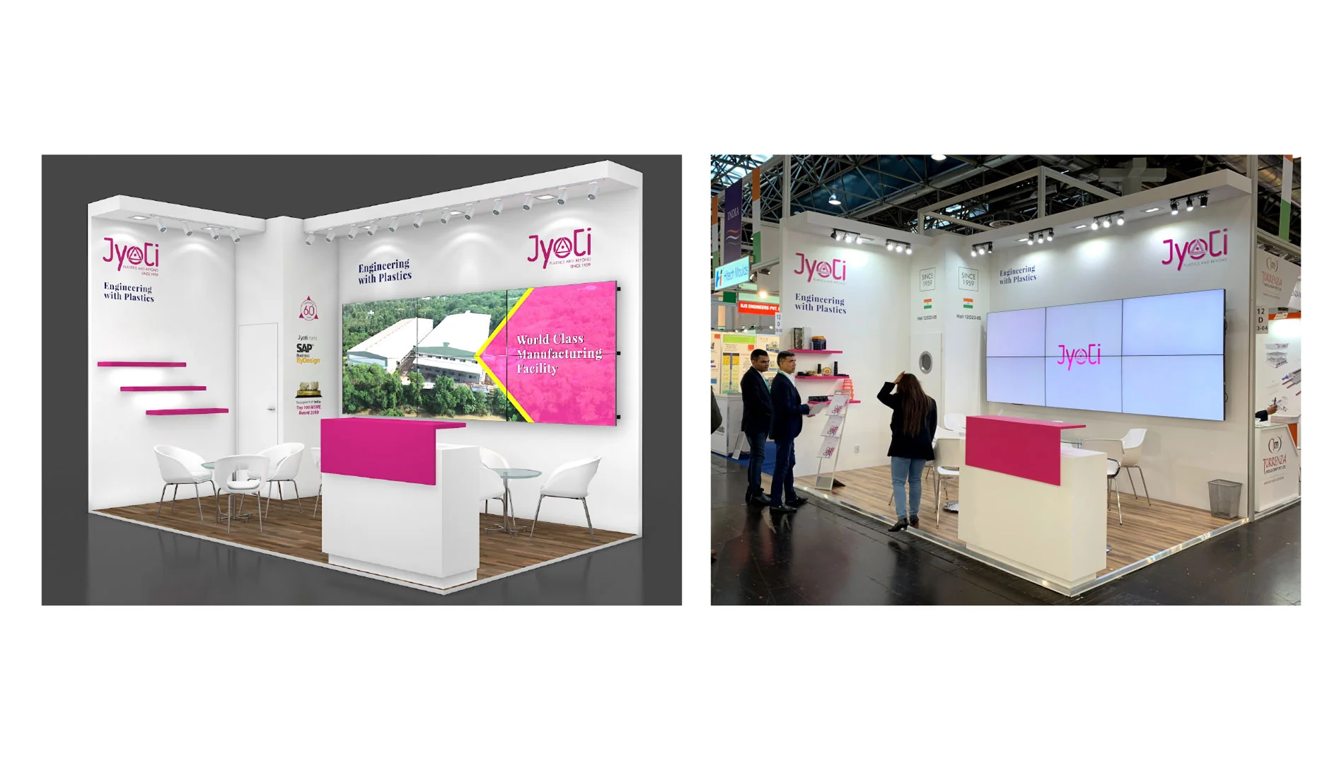 Jyoti plastic 3D stall design Jyoti plastic 3D stall design