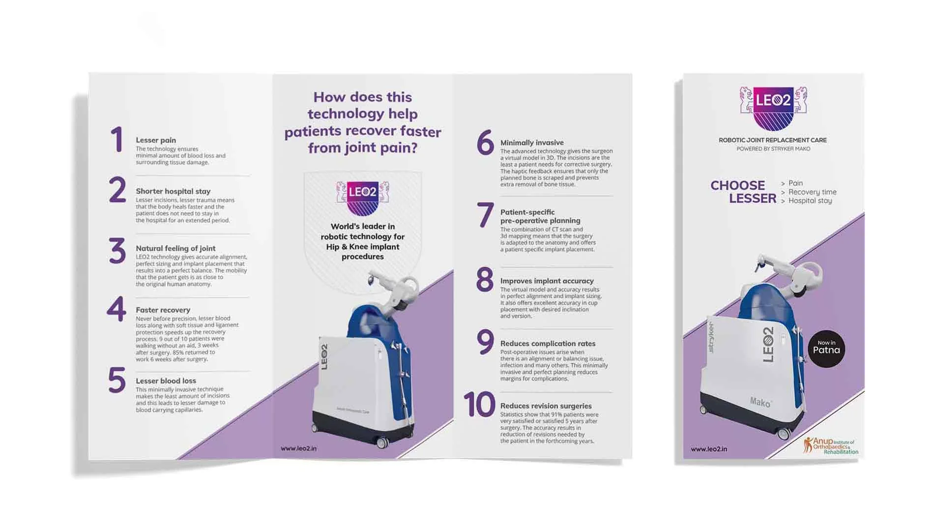 Leo2 Brochure Design