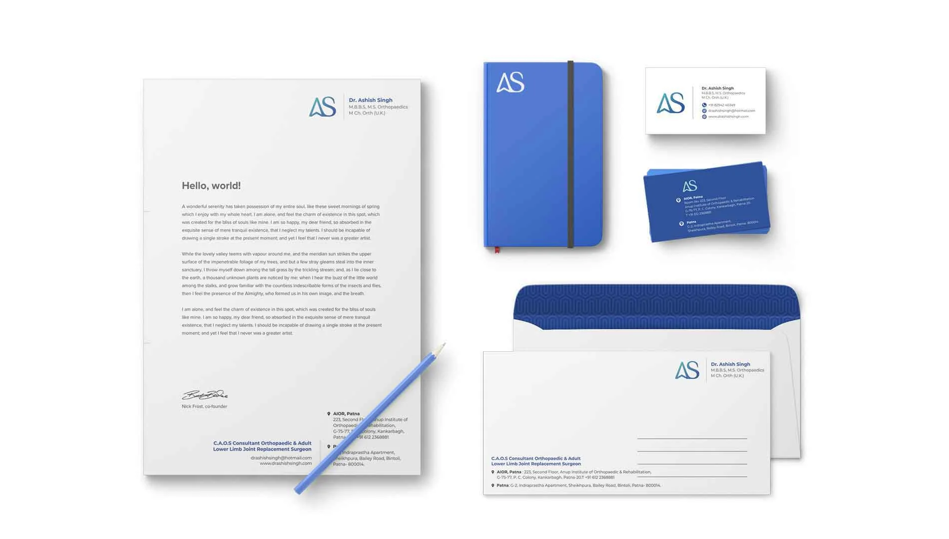 Leo2 Stationery Design
