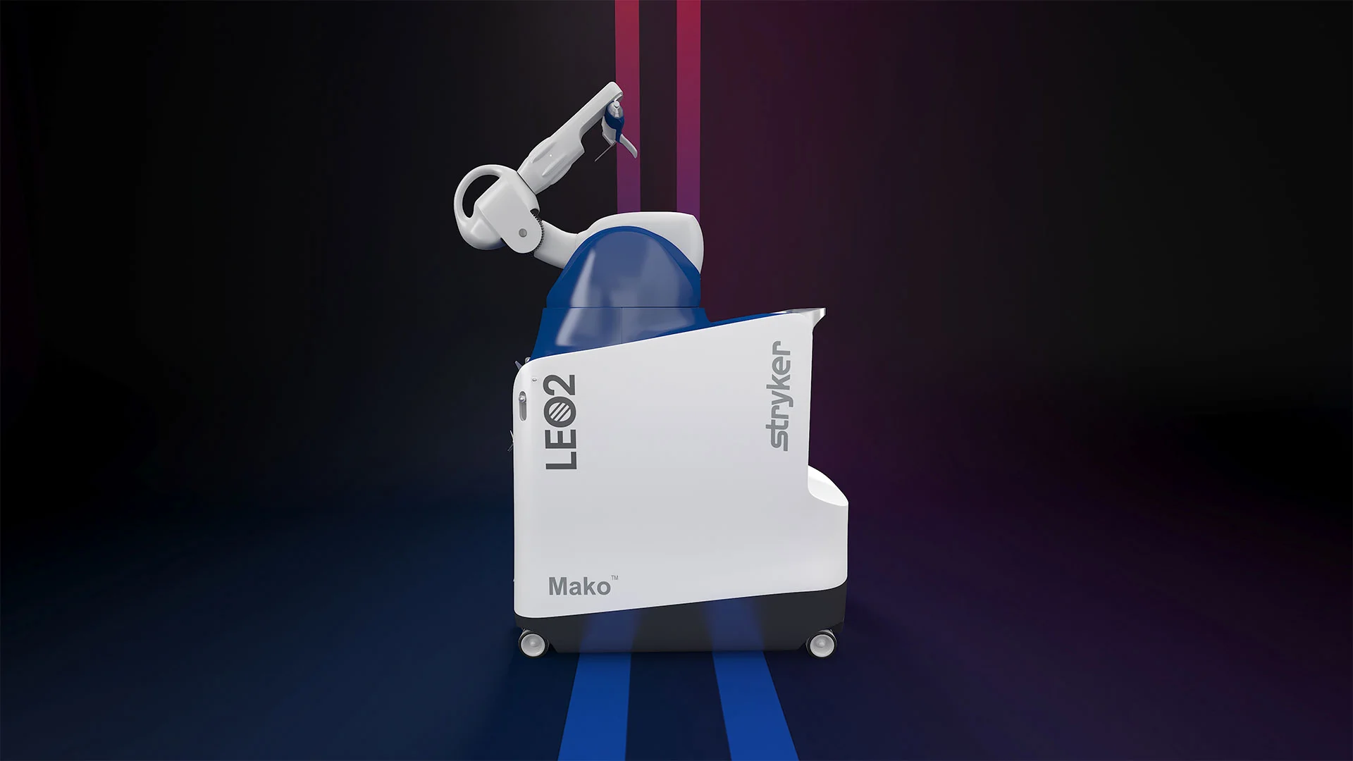 3d model of the orthopedic surgery device LEO2
