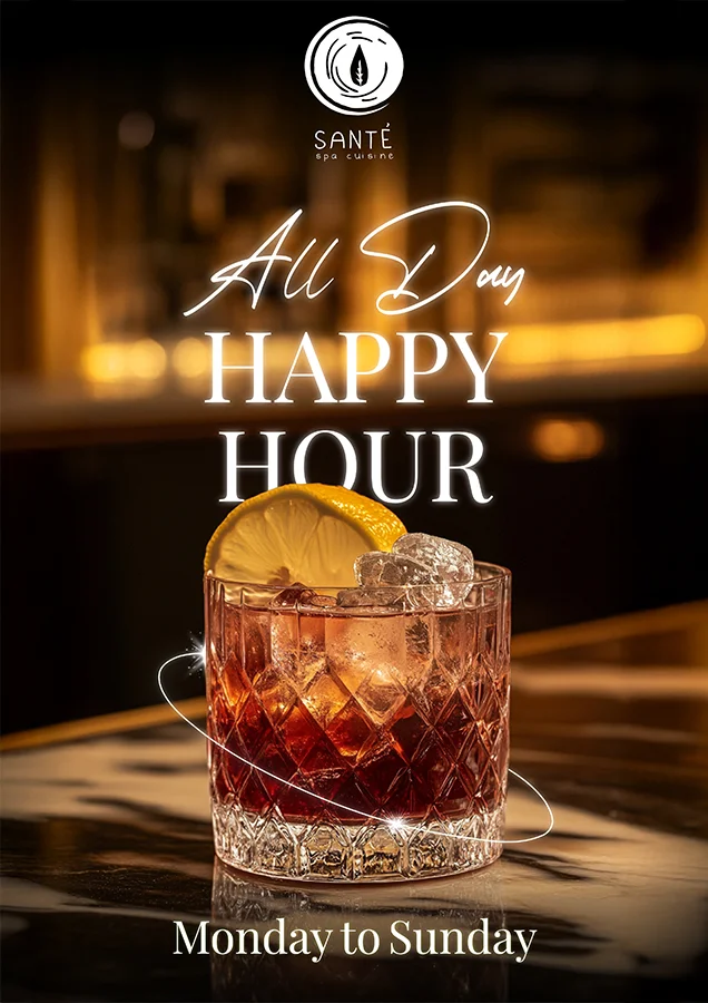 sante-happy-hours-drink-with-lemon-slice