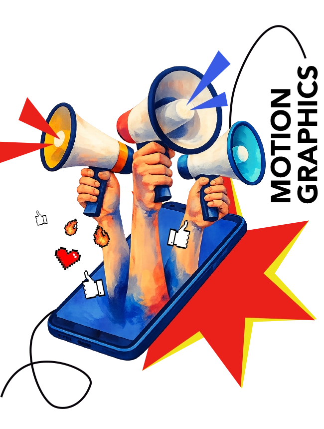 A visually appealing poster with a camera and a flower, crafted by Boch & Fernsh