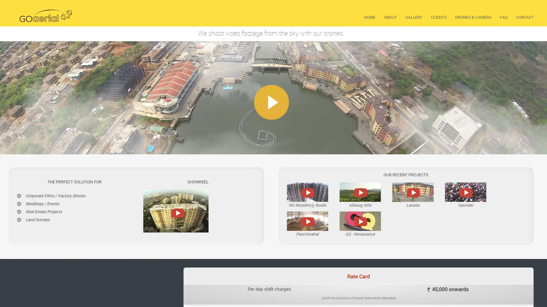 GoAerial design a contemporary and dynamic visual concept for an aerial technology brand | Boch & Fernsh